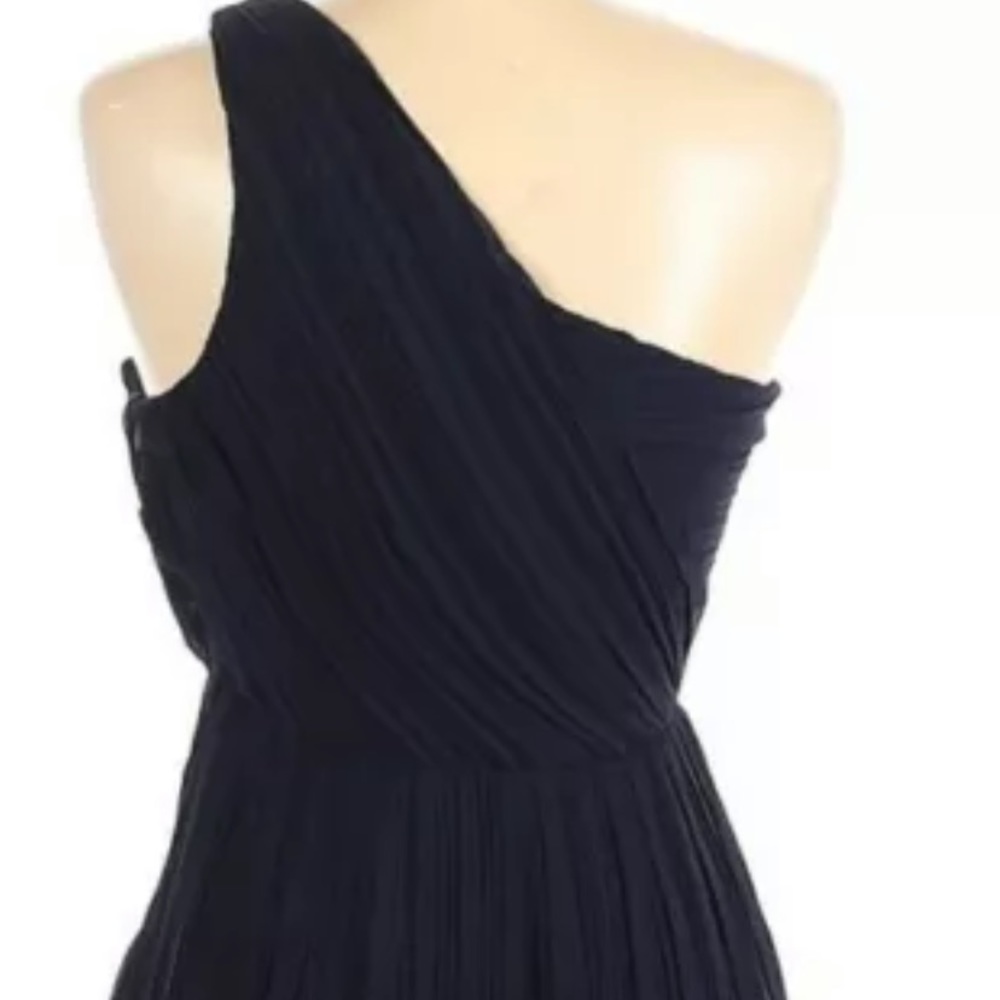 Theory One Shoulder Cocktail Dress, Sz 10